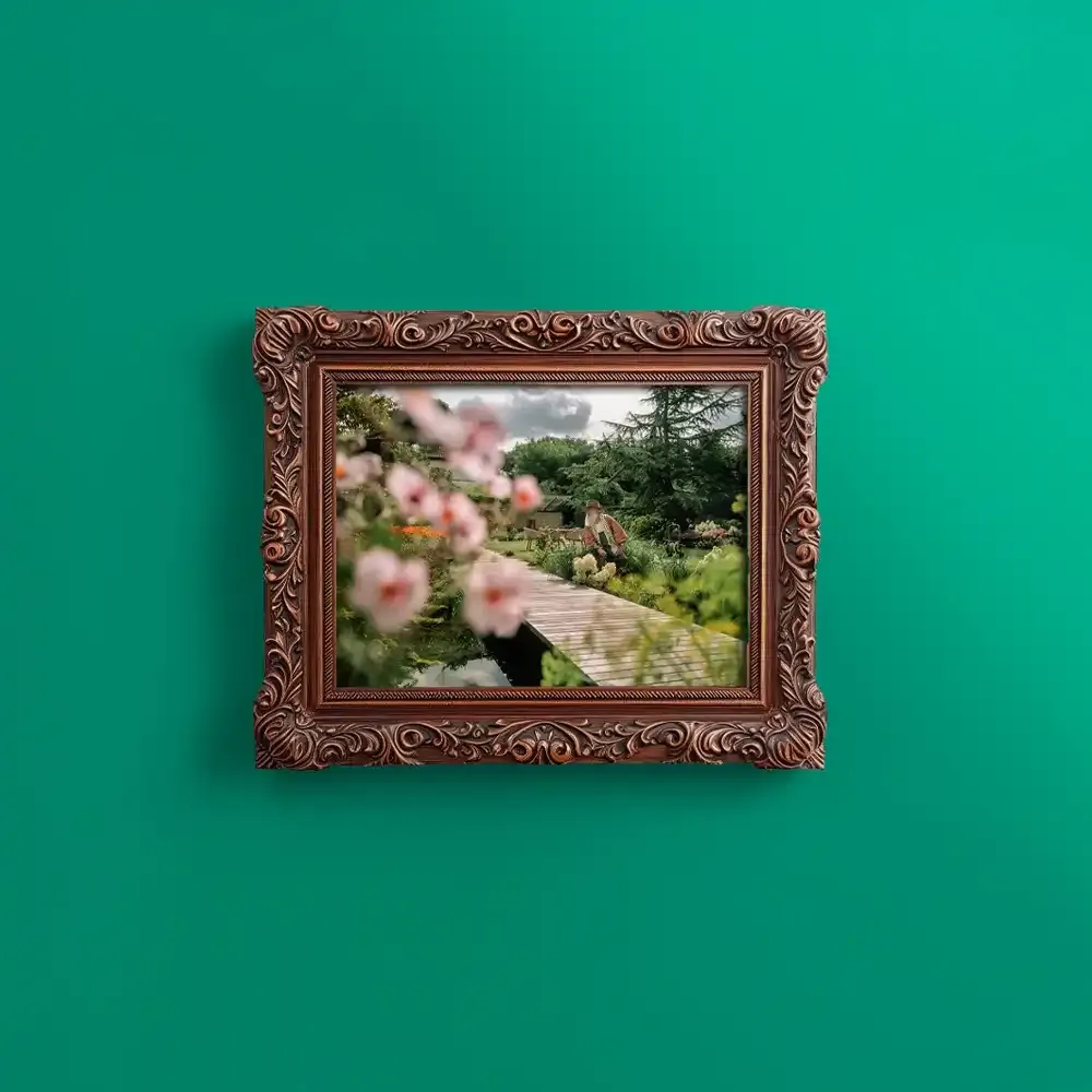 Projektpreview des Case Kärcher Irrigation. Zu sehen: Imagemotiv in einem klassischen Bilderrahmen.