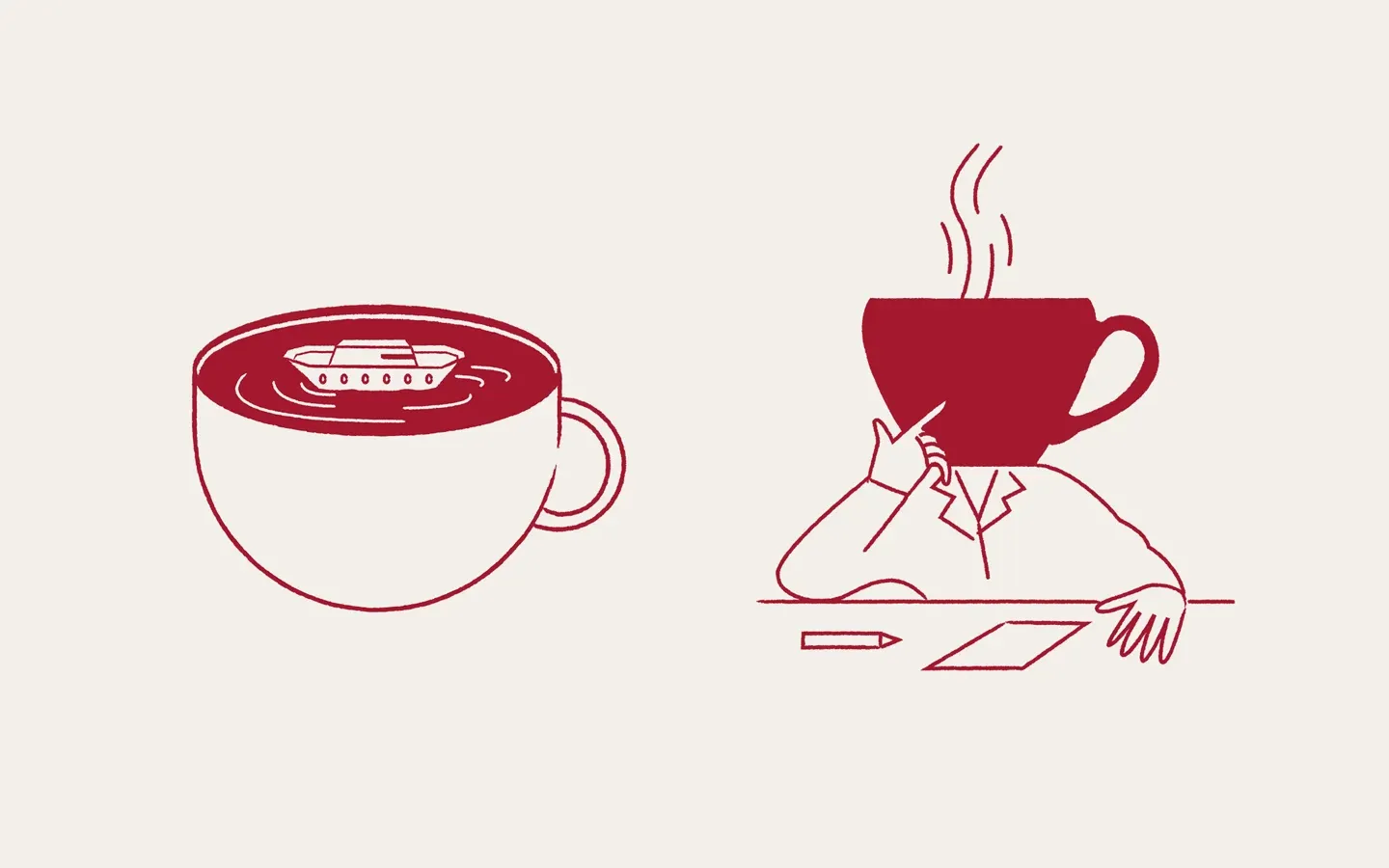 Illustrationen der Website